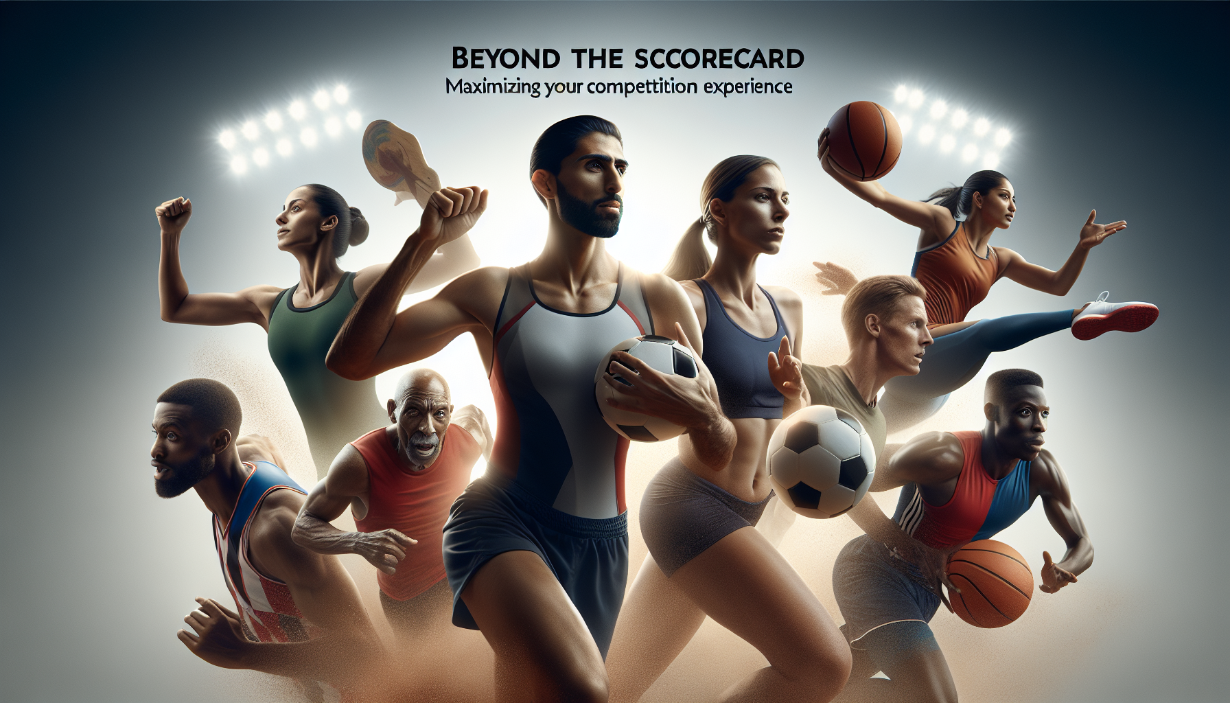 Illustration for 'Beyond the Scorecard: Maximizing Your Competition Experience' in Community & Insights category in photorealistic style