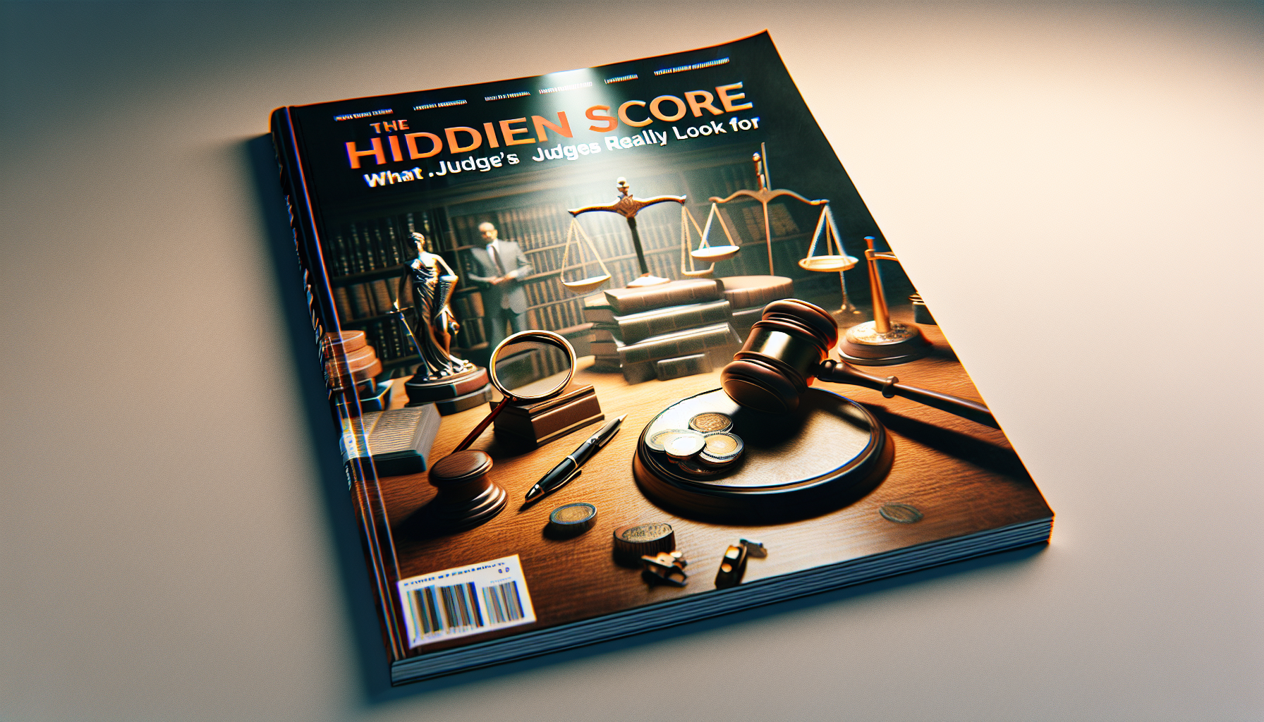 Illustration for 'The Hidden Score: What Judges Really Look For' in Preparation Tips category in photorealistic style