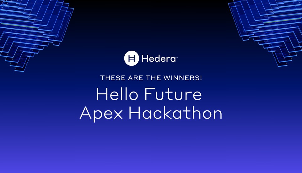Hedera Announces Winners of Hello Future Apex Hackathon