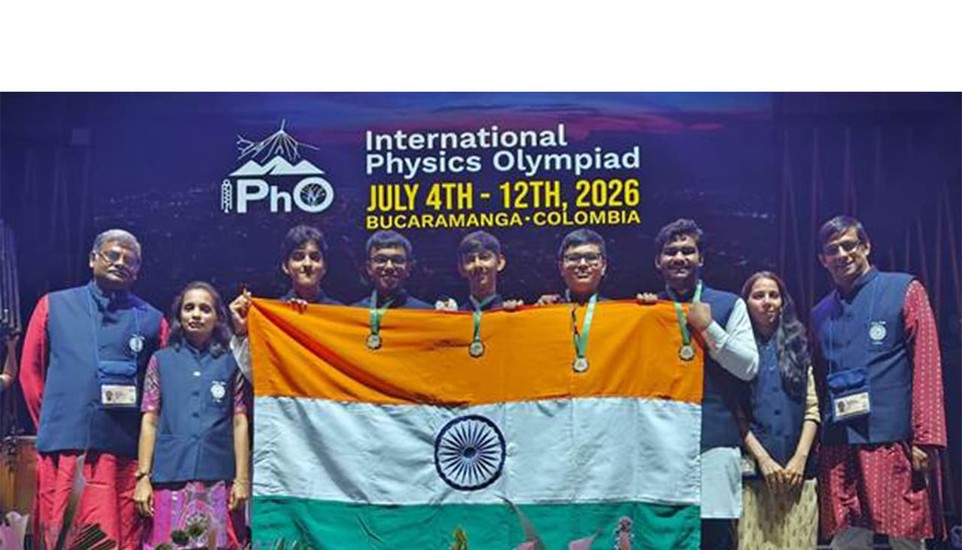 India Achieves Historic Clean Sweep with Five Gold Medals at 56th International Physics Olympiad