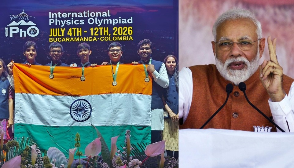 India Claims Historic Five Gold Medals at 56th International Physics Olympiad; Prime Minister Modi Applauds "Yuva Shakti