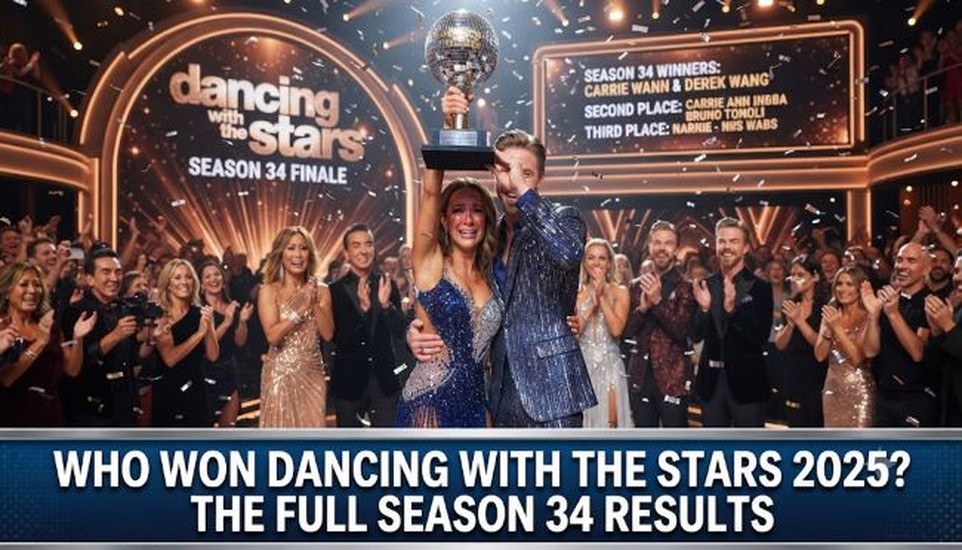Robert Irwin and Witney Carson Crowned Winners of Dancing with the Stars Season 34