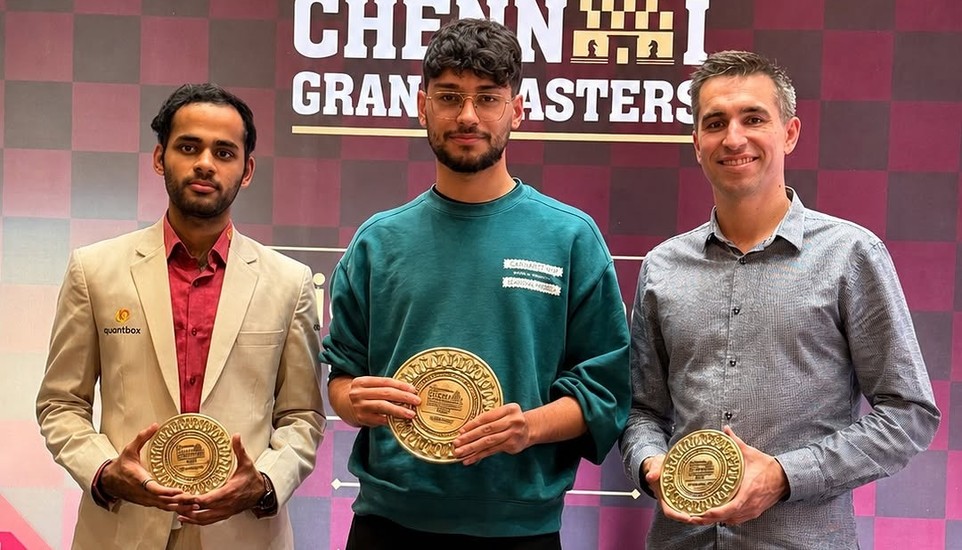 Alireza Firouzja Secures Clear First Place at Quantbox Chennai Grand Masters 2026
