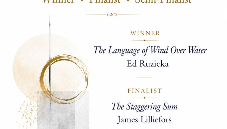 Ed Ruzicka Awarded 2026 Silent River Poetry Prize for "The Language of Wind Over Water
