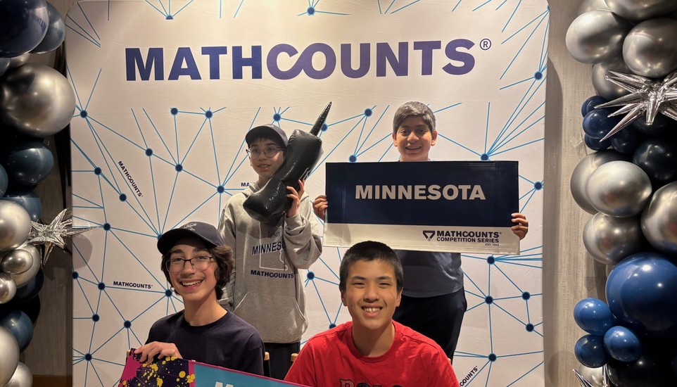 Ahmed Ilyasov Secures Top Honor in Minnesota's 2026 State MATHCOUNTS
