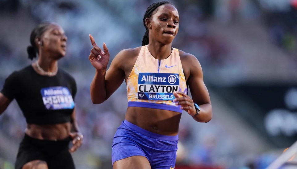 Oblique Seville and Tina Clayton Secure Sprint Titles at Diamond League Final in Brussels