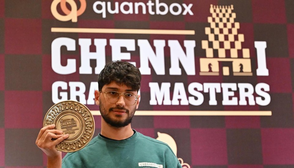 Alireza Firouzja Claims Chennai Grand Masters 2025 Title Unbeaten