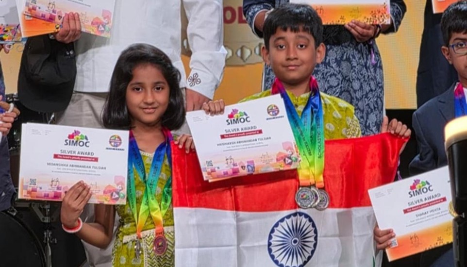 Mumbai Siblings Secure Five Medals at Singapore International Math Olympiad Challenge 2026