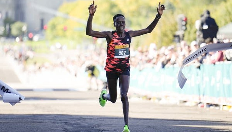 Lilian Chebii Sets Course Record at 2026 Medtronic Twin Cities Marathon